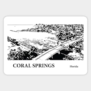 Coral Springs Florida Magnet